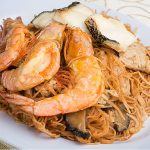 Signature Stir Fried Mee Sua - Crab at Bay Seafood Restaurant - G search Recommends