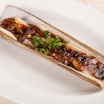 Steamed Bamboo Clam with Black Bean Sauce - Crab at Bay Seafood Restaurant - G search Recommends