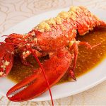 Steamed Butter Garlic Lobster - Crab at Bay Seafood Restaurant - G search Recommends