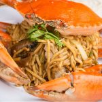 Stewed Ee Fu Noodle With Crab - Crab at Bay Seafood Restaurant - G search Recommends