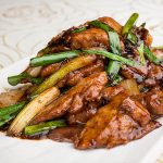 Stir Fried Venison with Ginger and Spring Onions - Crab at Bay Seafood Restaurant - G search Recommends
