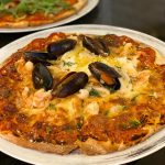 Seafood Paella Picante Pizza - Sultan Gate Restaurant - G search Recommends