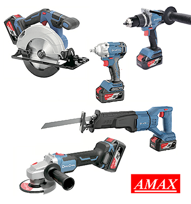 The Dong Cheng 20V MAX Series Power Tools combine the convenience of cordless operation with advanced brushless technology, providing users with efficient and reliable tools for a range of applications.